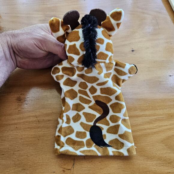 Puppet Company LION hand plush stuffed animal with bonus GIRAFFE - Picture 11 of 13